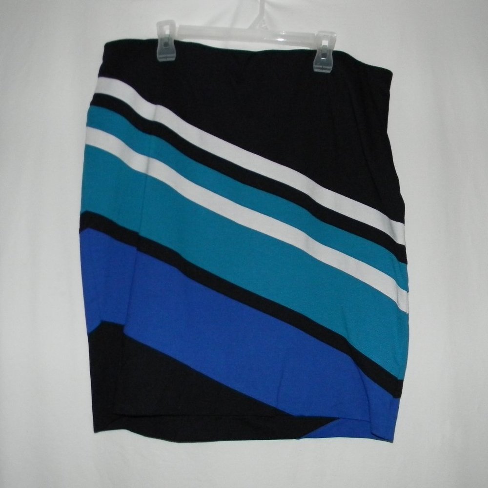 ::SALE::  Lane Bryant - Striped Pencil Skirt Plus Size 20